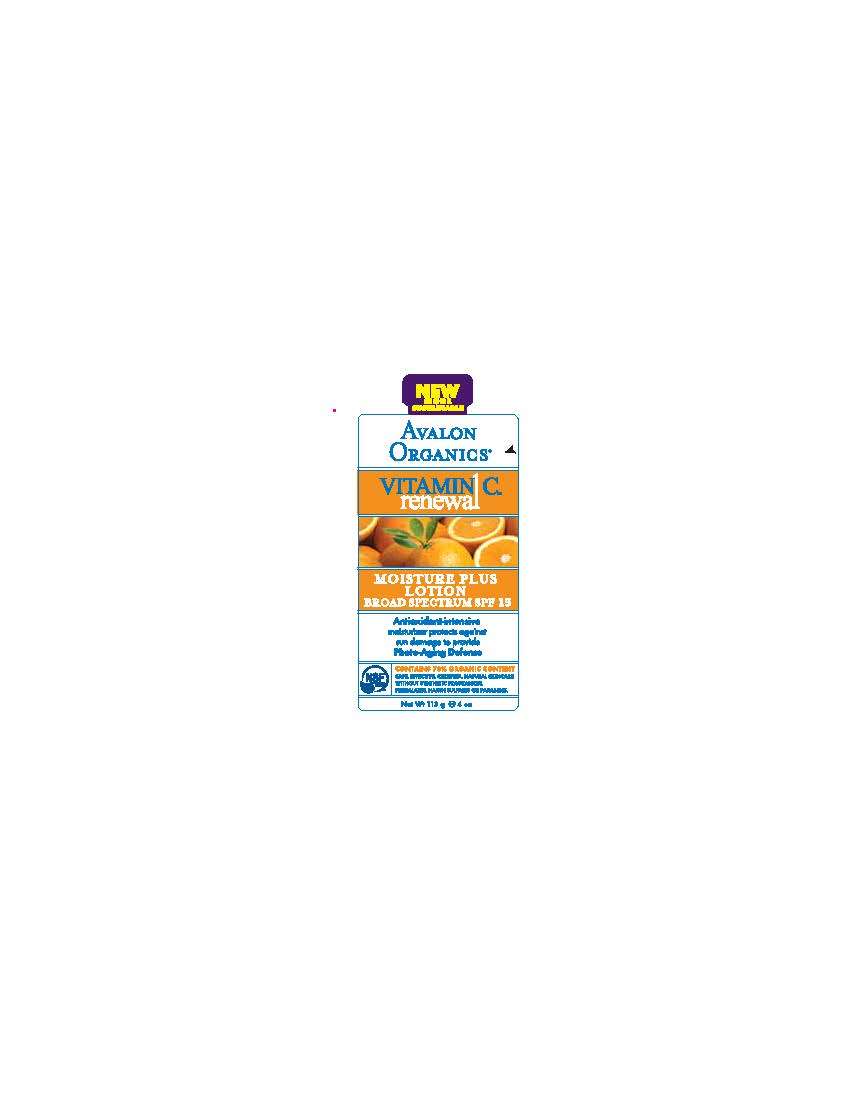 Avalon Organics Vitamin C Renewal Moisture Plus SPF15